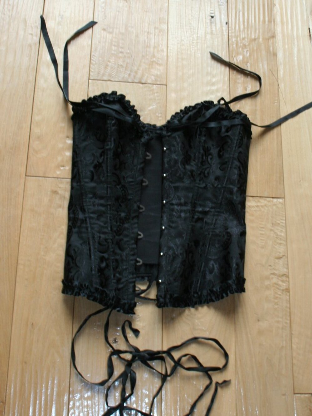 Black Corset Size Medium
